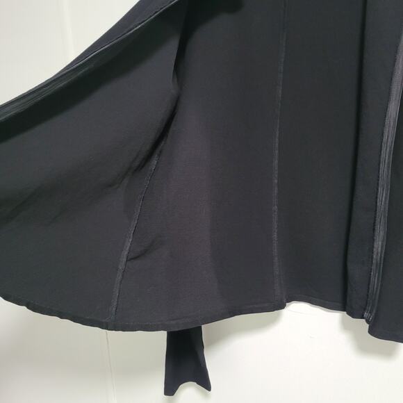 Eileen Fisher Black Zip Up Lightweight Jacket Size Medium - Picture 4 of 8